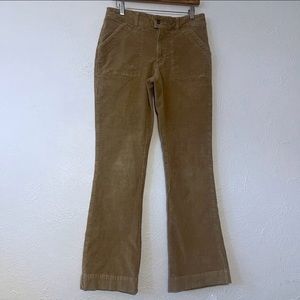 Carhartt Women's Brown Corduroy Boot Cut Pants